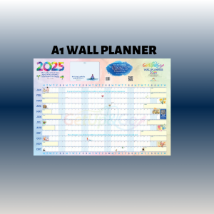 Get Up And Go Wall Planner 2025